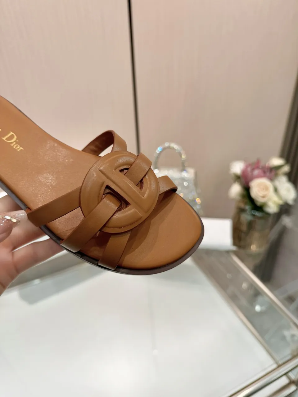 👟👟Ex-factory price 340👟👟 Dior new model, 9 colors available, cowhide fabric, code number 35-42, leather sole +40